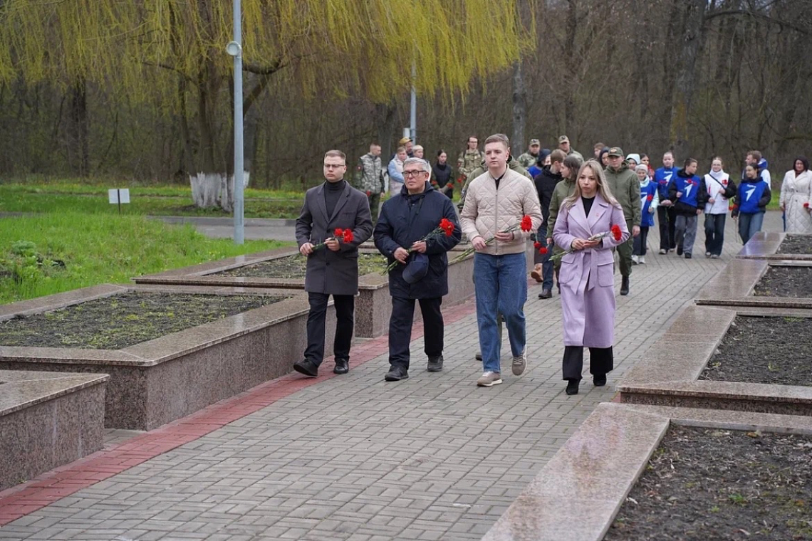 Куряне почтили память жертв нацистов в годы Великой Отечественной войны